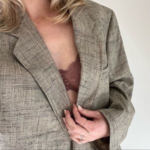 100% Raw Silk Vintage Blazer